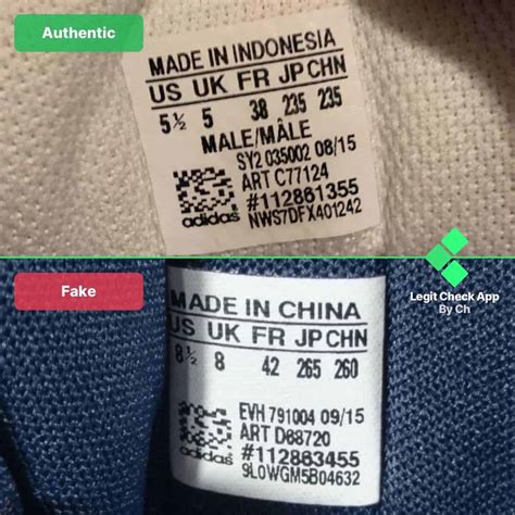 how to check Adidas authenticity